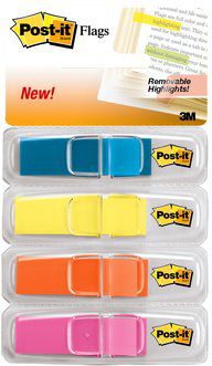 POST-IT FLAG 140CT ASRT COLOR